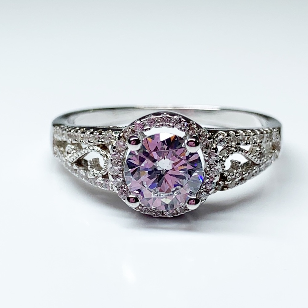 Kohl’s Sterling Silver 925  CZ Crown Ring 9 $69